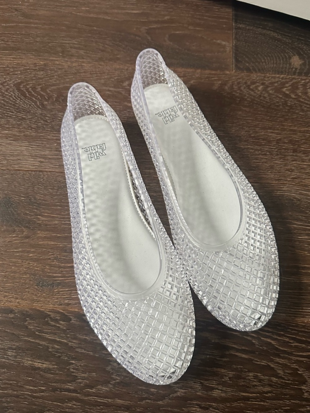 Wild Fable Clear Jelly Ballet Flats